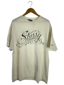 【中古】STUSSY◆×BONEYARDS/×NEIGHBORHOOD/Tシャツ/XL/コットン/WHT【メンズウェア】