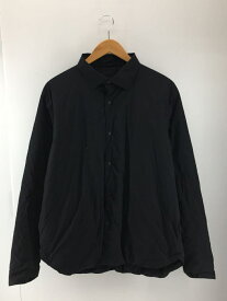 【中古】DESCENTE◆TITANIUM THERMO INSULATED L／S SHIRT/L/ナイロン/BLK/DAMOGC22【メンズウェア】