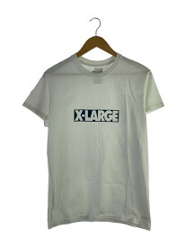 【中古】X-LARGE◆Tシャツ/S/コットン/ホワイト【レディースウェア】