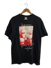 【中古】Supreme◆18AW/Madonna Tee/Tシャツ/M/コットン/BLK//PHOTO【メンズウェア】