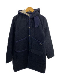 【中古】LAVENHAM◆キルティングコート/38/コットン/ネイビー/ラヴェンハム【レディースウェア】