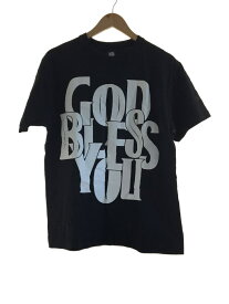 【中古】GOD BLESS YOU◆Tシャツ/L/コットン/BLK/5001-01【メンズウェア】