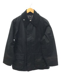 【中古】Barbour◆BEDALE/オイルドジャケット/36/コットン/BLK/2002039//【メンズウェア】