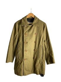 【中古】DIRK BIKKEMBERGS◆ピーコート/M/ウール/KHK【メンズウェア】