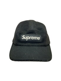 【中古】Supreme◆Loro Piana Camp Cap/キャップ/FREE/コットン/GRY/メンズ【服飾雑貨他】