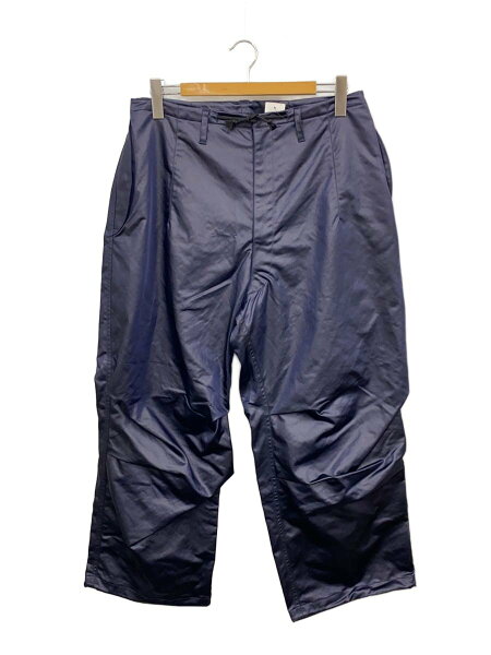 【中古】Santaku/stain leather parachute pants/ボトム/M/ポリエステル/BLK【メンズウェア】