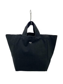 【中古】ORCIVAL◆アクリルコットンキャンバストートバッグ スモール/コットン/BLK/or-h0018【バッグ】