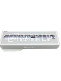 【中古】デンタルラボ◆ヘアアイロン LED LOVER COLLAGEN HAIR-IRON LV(プラチナシルバー)【家電・ビジュアル・オーディオ】
