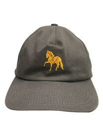 【中古】HUF◆キャップ/FREE/コットン/GRY/メンズ/HT00785/SMALL HORSE SNAPBACK【服飾雑貨他】