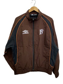 【中古】BoTT◆×UMBRO/×BEAMS/T Blouson/タグ付/ナイロンジャケット/L/ナイロン/BRW【メンズウェア】