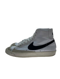 【中古】NIKE◆BLAZER MID 77 VNTG/ブレーザーミッドビンテージ/ホワイト/BQ6806-100/24.5cm【シューズ】