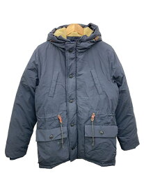 【中古】SCOTCH&SODA◆ダウンジャケット/M/コットン/NVY/無地/1204-09【メンズウェア】