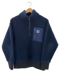 【中古】HELLY HANSEN◆フリースジャケット/M/ポリエステル/NVY/hoe51956【メンズウェア】