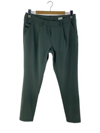 【中古】RESOUND CLOTHING◆23AW/CHRIS EASY TUCK PANTS/ボトム/4/ポリエステル/GRN/RC29-ST-016T【メンズウェア】