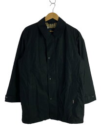 【中古】BURBERRY LONDON◆ジャケット/M/ポリエステル/BLK/無地/BBN08-315-09【メンズウェア】