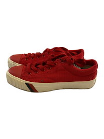 【中古】PRO-Keds◆ローカットスニーカー/25.5cm/レッド【シューズ】