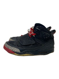 【中古】NIKE◆JORDAN SON OF MARS BLACK CEMENT/26.5cm/BLK/512245-001【シューズ】