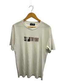 【中古】ZOO YORK◆90s/グラフィックTシャツ/--/コットン/WHT/オールドスケート//【メンズウェア】