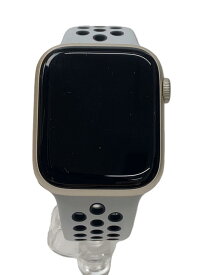 【中古】Apple◆Apple Watch Nike Series 7 GPSモデル 45mm [スターライト] MKNA3J/A/デシ【服飾雑貨他】