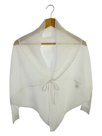 【中古】PLEATS PLEASE ISSEY MIYAKE◆ドルマンスリーブカットソー/ポリエステル/WHT/無地/PP53-F0254【レディースウェア】