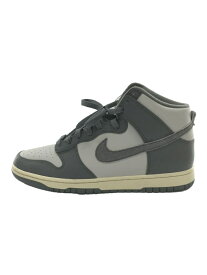 【中古】NIKE◆DUNK HI RETRO SE_ダンク HIGH レトロ SE/28.5cm/GRY【シューズ】