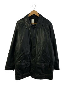 【中古】OLD/レザーコート/--/レザー/BLK/無地【メンズウェア】