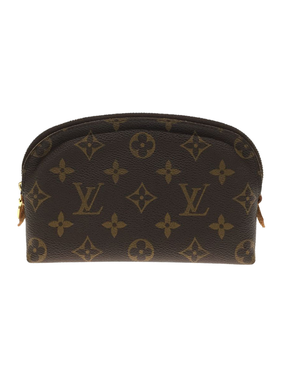 [Japan Used Bag] Used Louis Vuitton Pochette Cosmetic Monogram  Brw/Pvc/Brw/M4751