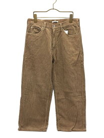 【中古】AURALEE◆オーラリー/A9AP03FN/19AW//WASHED CORDUROY 5P PANTS/3/コットン/ブラウン【メンズウェア】