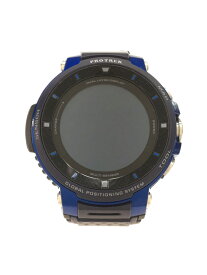 【中古】CASIO◆Smart Outdoor Watch PRO TREK Smart WSD-F30-BU [ブルー]/アナログ【服飾雑貨他】
