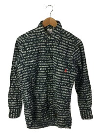 【中古】WTAPS◆長袖シャツ/S/コットン/BLK/総柄/161LTDT-SHM08【メンズウェア】