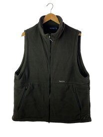 【中古】NAUTICA◆Recycled Fleece Vest/フリースベスト/L/ポリエステル/GRY/213-1516【メンズウェア】