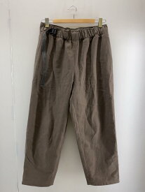 【中古】REVERBERATE/BELTED TROUSERS TYPE 2/ボトム/FREE/コットン/GRY【メンズウェア】