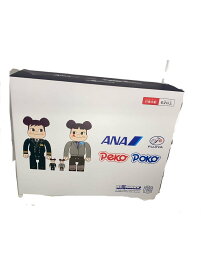 【中古】MEDICOM TOY◆ベアブリック/Peko＆Poko×ANA/400パー×2100パー×2セット/【ホビー】