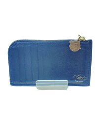 【中古】Keboz◆ICON LOGO CARD WALLET/カードケース/コインケース/レザー/ブラック/メンズ【服飾雑貨他】