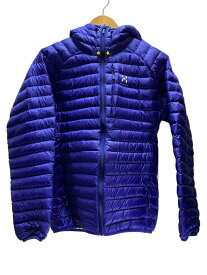 【中古】HAGLOFS◆ESSENS II DOWN HOOD/ダウンジャケット/XS/--/BLU/602328【メンズウェア】