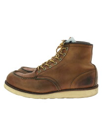 【中古】RED WING◆レースアップブーツ/UK8/BRW/レザー/875//【シューズ】