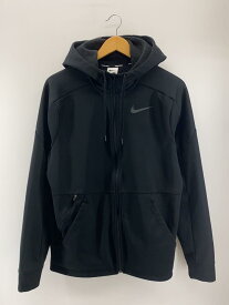 【中古】NIKE◆NIKE PRO/ジップパーカー/L/ポリエステル/BLK/DM1099-010/Therma-FIT【メンズウェア】