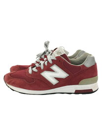 【中古】NEW BALANCE◆ローカットスニーカー/27cm/レッド/M1400F1/USA製【シューズ】