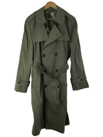 【中古】MILITARY◆トレンチコート/--/ポリエステル/KHK/無地/8405-01-504-8828【メンズウェア】