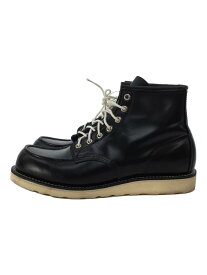 【中古】RED WING◆ブーツ/US10/BLK/レザー//【シューズ】