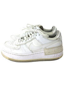 【中古】NIKE◆AIR FORCE 1 SHADOW/24cm/WHT【シューズ】