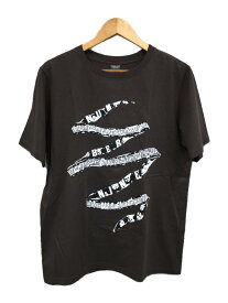 【中古】NUMBER (N)INE◆Tシャツ/4/コットン/GRY/スカル【メンズウェア】