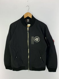 【中古】ジャケット/L/コットン/BLK/無地/M52-3091RA-E【メンズウェア】