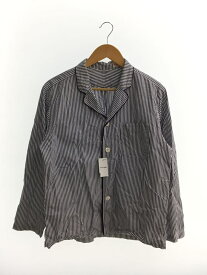 【中古】YOUNG & OLSEN◆長袖シャツ/3/コットン/ストライプ【メンズウェア】