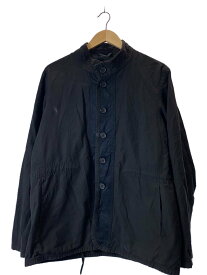 【中古】CASEY VIDALENC◆ジャケット/M/コットン/BLK【メンズウェア】