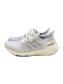 【中古】adidas◆ULTRABOOST 21_ウルトラブースト 21/27cm/WHT【シューズ】