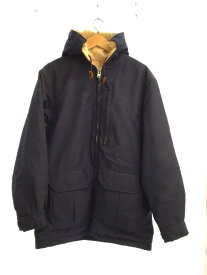 【中古】Woolrich◆コート/--/ナイロン/ネイビー/ジャケット/60s〜/ファーフーデットコート【メンズウェア】