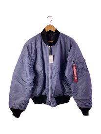 【中古】ALPHA INDUSTRIES◆フライトジャケット/フォトプリントリバーシブルMA-1/XL/ナイロン/GRY/TA0411-9007//【メンズウェア】