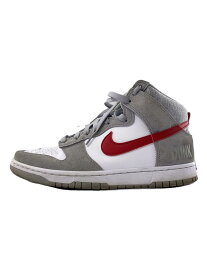 【中古】NIKE◆DUNK HI RETRO SE_ダンク ハイ レトロ SE/27cm/GRY/スウェード【シューズ】