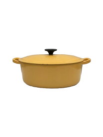 【中古】LE CREUSET◆鍋/YLW【キッチン用品】